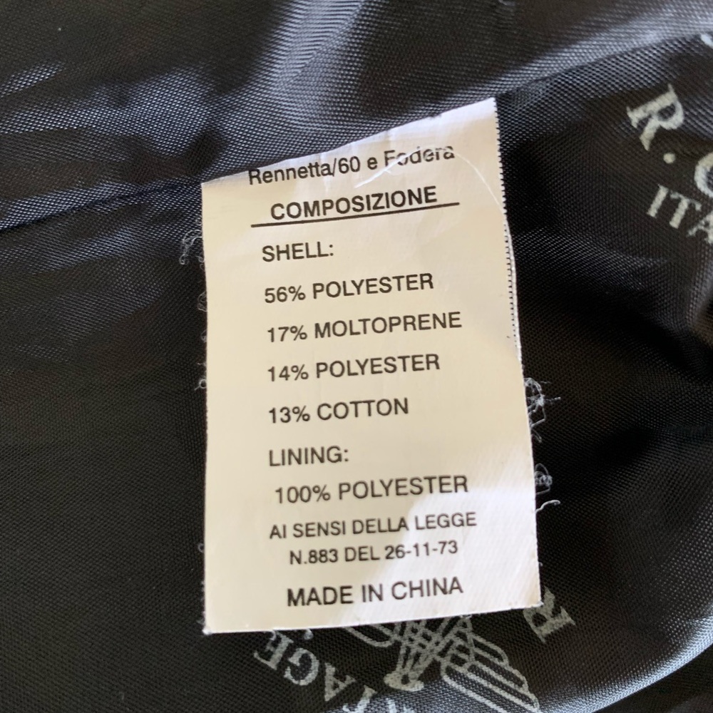 Reportage R.G.A. Italy Black Leather Jacket - Picture 8 of 8